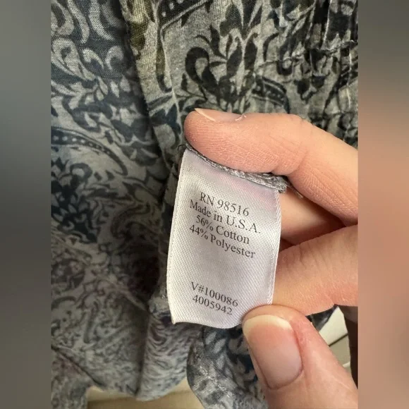 Coldwater Creek Burnout Cardigan - Picture 5 of 5